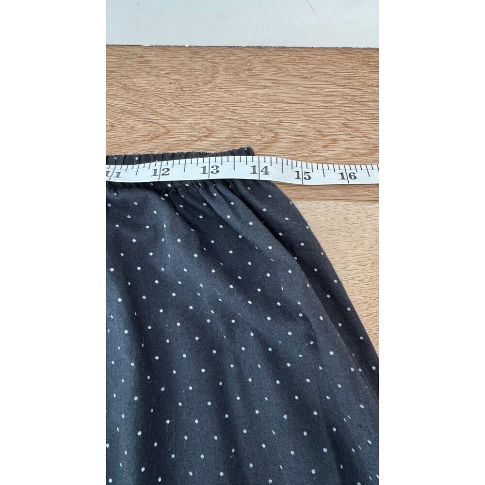 The Great Mini Polka Dot Pajama Set Black Top Cropped Pants Size 1 (Small) - Picture 12 of 12